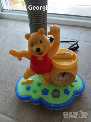 Нощна лампа с часовник, снимка 6 - Детски нощни лампи - 30002130