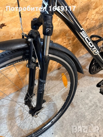 28цола SCOT Sportster алуминиев градски велосипед колело[3х8ck-Shimano], снимка 13 - Велосипеди - 52653601
