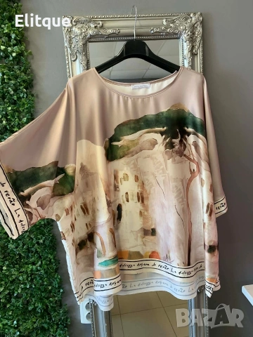 сатенени блузи 