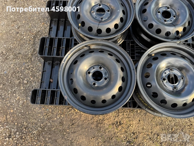 4бр.Оригинални джанти 15цола 4x100 за Renault Modus,Nissan Micra,Dacia, снимка 5 - Гуми и джанти - 54010913