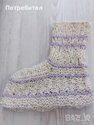 Вълнени ботушки номер 36-40, шапка и шал, снимка 5 - Други - 42381598