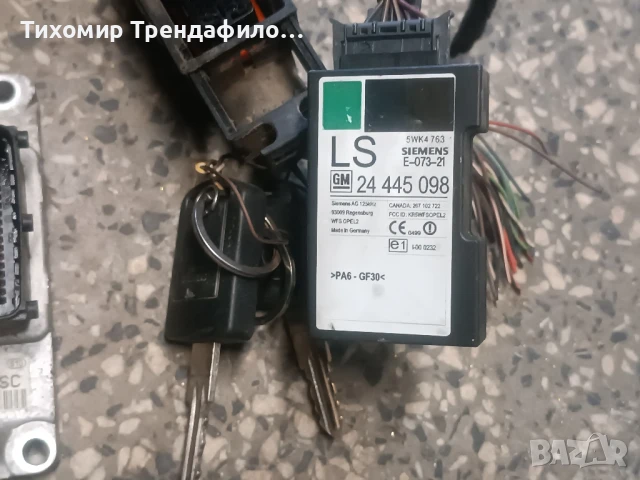 ECU компютър Opel CORSA 0 261 207 960 0261207960 55350551, 5WK4 763 , 24445098, снимка 3 - Части - 51165969