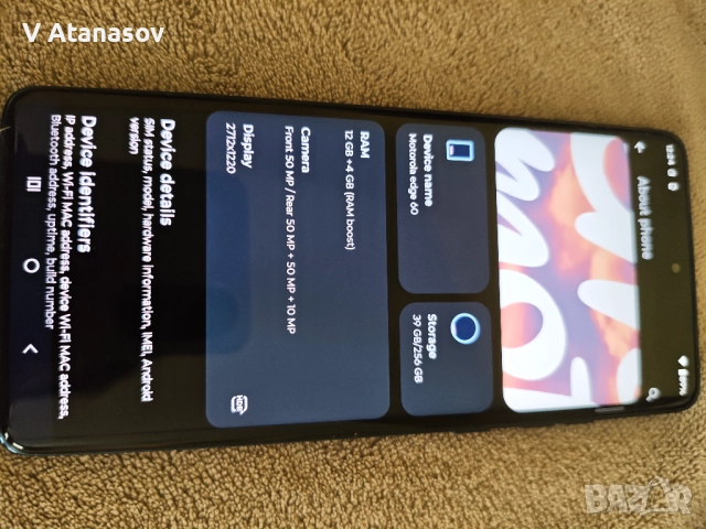 Motorola edge 60 китайска версия, снимка 2 - Motorola - 52838056