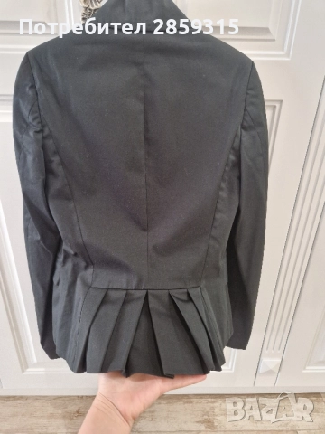 Елегантен дамски костюм ELIZABETH - сако с пола, снимка 4 - Костюми - 52167200