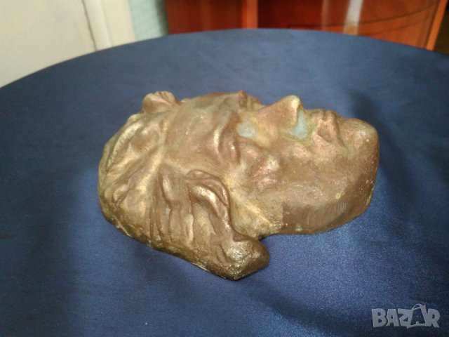 стар бронзов барелеф, снимка 2 - Антикварни и старинни предмети - 34328292