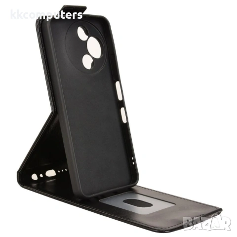 Калъф Портфейл за TCL 60 SE NxtPaper 5G - Вертикален Флип, Кожен PU, с Джоб за Карти и Стенд, Магнит, снимка 6 - Калъфи, кейсове - 53208501