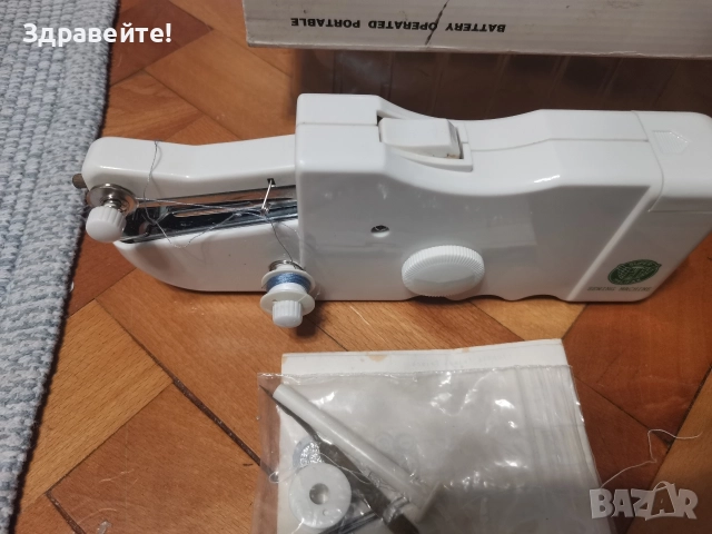 Ръчна електрическа шевна машина, снимка 7 - Други инструменти - 52596134