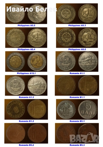 130 чуждестранни монети (вкл. сребърни) 1839-2022 от 29 държави, снимка 7 - Нумизматика и бонистика - 52588532