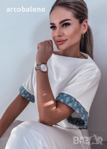 Елегантен дамски комплект от две части SABRINA     , снимка 9 - Комплекти - 50750632