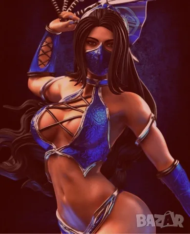 Mortal Kombat Kitana and Jade/ Китана и Джейд статуй 
