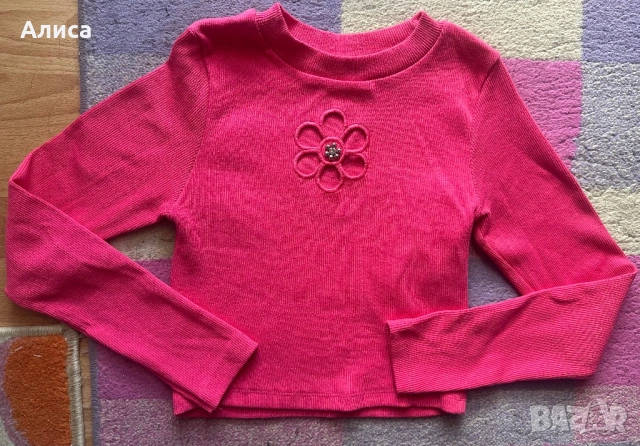 Дамска къса блуза размер М