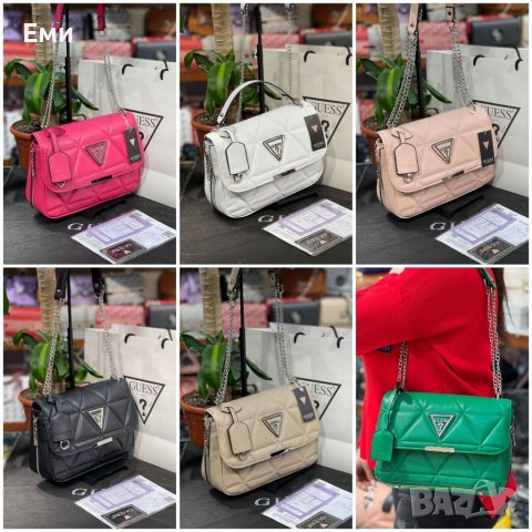 GUESS луксозни дамски чанти, снимка 3 - Чанти - 39703194