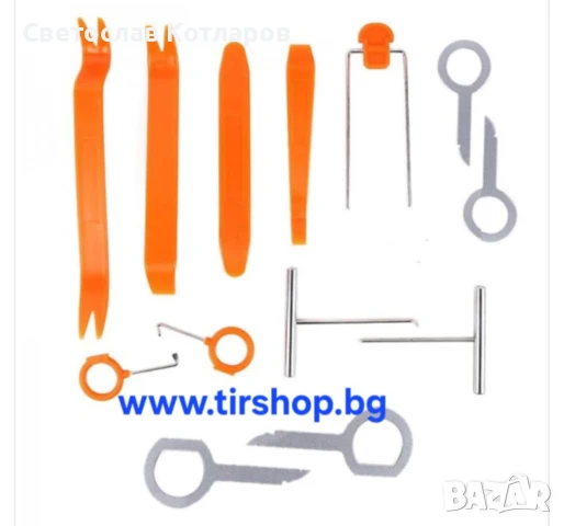 Комплект за разглобяване на интериор 12 части 