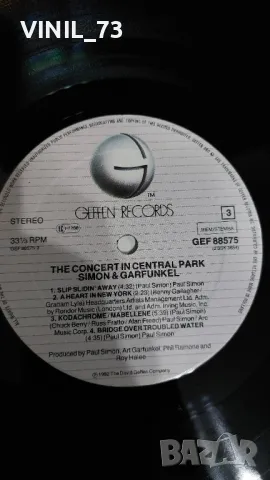 Simon And Garfunkel – The Concert In Central Park, снимка 7 - Грамофонни плочи - 48374824