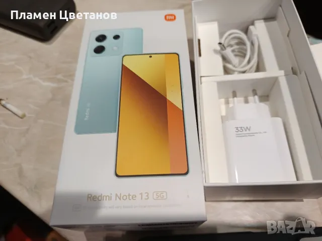 Xiaomi Redmi Note 13 5G 8 Ram 256GB (Ocean Teal) Нов!, снимка 9 - Xiaomi - 49310508