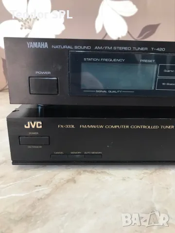 Yamaha jvc фм тунер за ремонт или части , снимка 2 - Радиокасетофони, транзистори - 48149781