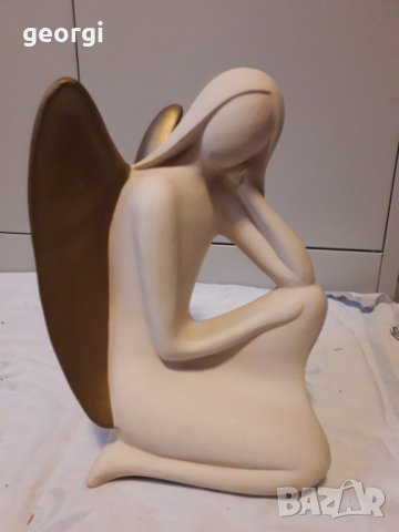  Скулптура  на ангел Gilde, снимка 1 - Декорация за дома - 31400316