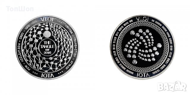 IOTA Coin / Йота Монета ( MIOTA ), снимка 3 - Нумизматика и бонистика - 22161787