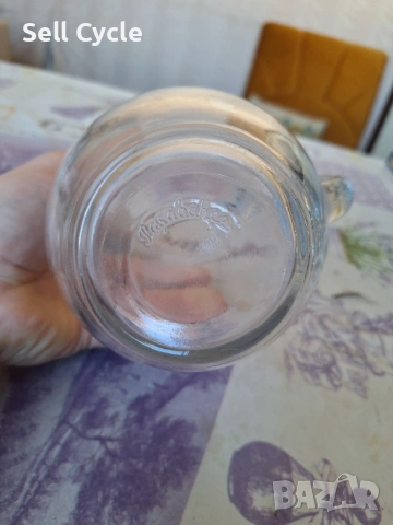 ✅КАЧЕСТВЕНА СТЪКЛЕНА КАНА - 1000 МЛ.❗, снимка 4 - Други - 54227041