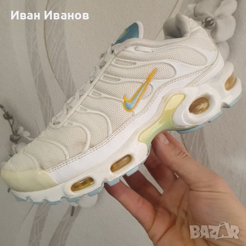 Маратонки Nike Air Max Plus Glacier Blue номер  37.5, снимка 8 - Маратонки - 41579467