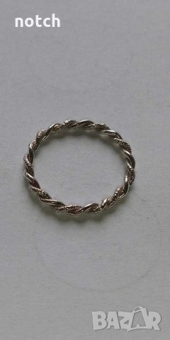 Халка бяло злато, снимка 3 - Пръстени - 29185086