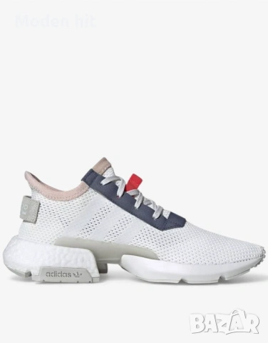 Оригинал! ADIDAS Point of Deflection System 3.1 Shoes White/Grey мъжки маратонки, снимка 4 - Маратонки - 54330962