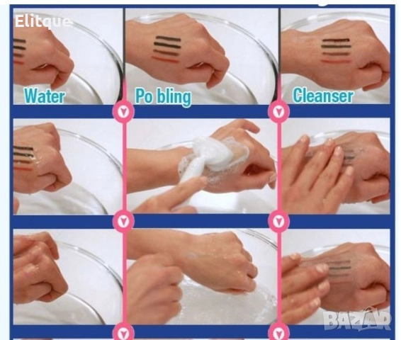 Уред за почистване на грим и озаряване на лицето PoBling, снимка 3 - Козметика за лице - 52863444