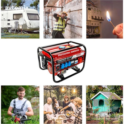 Генератор за ток 4500W, снимка 2 - Аксесоари и консумативи - 54350404