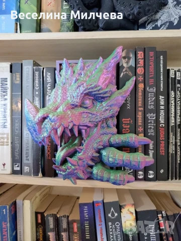 Държач/книгоразделител Dragon Дракон, снимка 4 - Художествена литература - 51094472