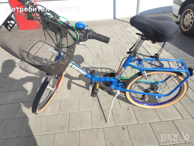 Сгъваем нов велосипед "Балкан" 20" с 15 скорости (5x3), снимка 10 - Велосипеди - 50956138