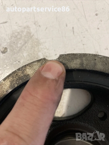 Шайба на колянов вал за Тип двигател 1Ad за Toyota Avensis 2.0 D4D 93Kw 126Hp (2011), снимка 3 - Части - 54203215