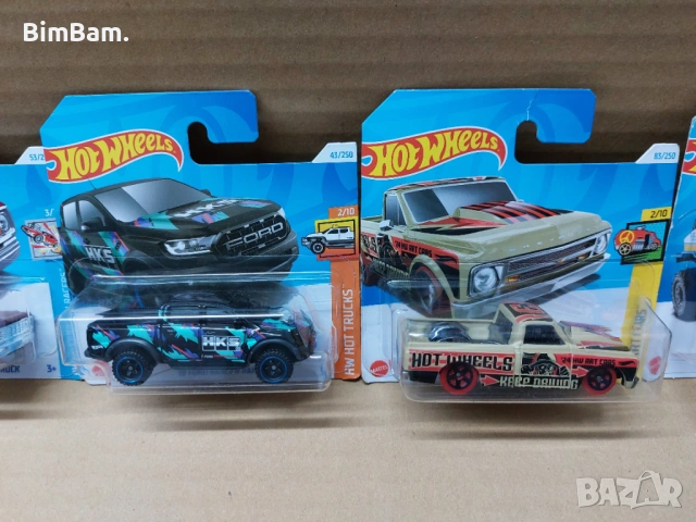 Колички Hot Wheels / Хот Уилс - 10 модела / 006, снимка 4 - Коли, камиони, мотори, писти - 51571811