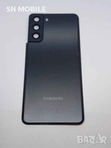 Заден капак за Samsung Galaxy S21 5G Phantom Gray употребяван, снимка 1 - Резервни части за телефони - 44933897