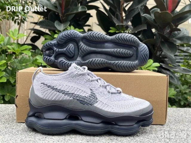 !НОВИ! Nike Air Max Scorpion | Black/Grey | + КУТИЯ, снимка 3 - Маратонки - 54168080