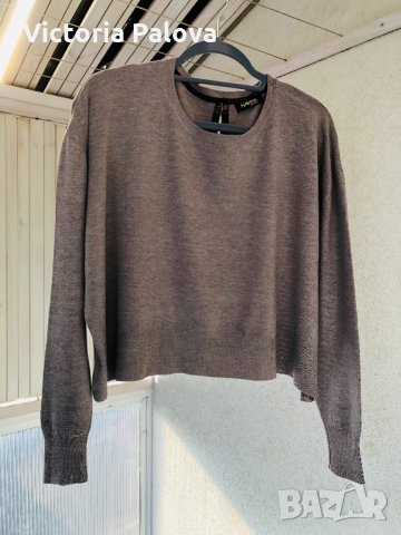 Интересен дизайн блуза кроп NAAMA PRINCESS 👸 , снимка 2 - Блузи с дълъг ръкав и пуловери - 31952160