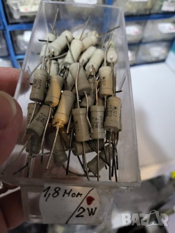 резистор, съпротивление 1,8 мегаома 2 вата