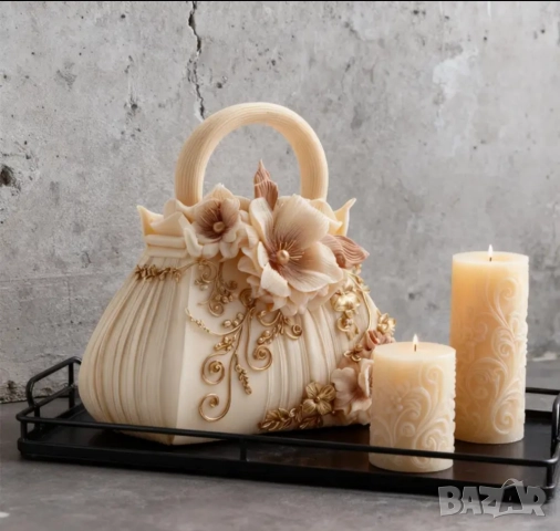 Силиконов молд дамска чанта, снимка 6 - Форми - 52274434