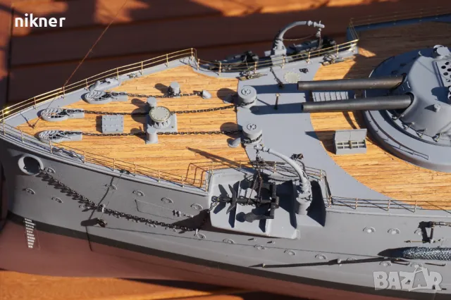 Нов модел на британския кораб клас Majestic HMS Hannibal, снимка 4 - Други ценни предмети - 50312435