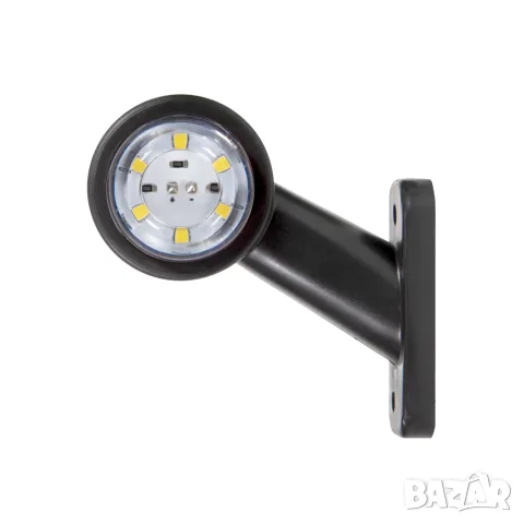 LED габарит рогче 12 LED под 45 градуса 80 mm 12-24V, снимка 2 - Аксесоари и консумативи - 55868880