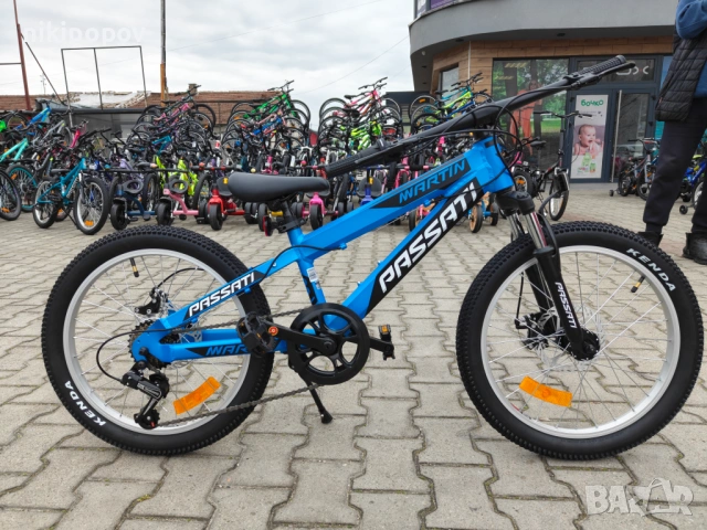 PASSATI Алуминиев велосипед 20" MARTYN db син, снимка 12 - Велосипеди - 53918272