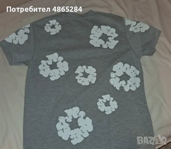 Оригинална тениска на Denim Tears, снимка 2 - Тениски - 55993526