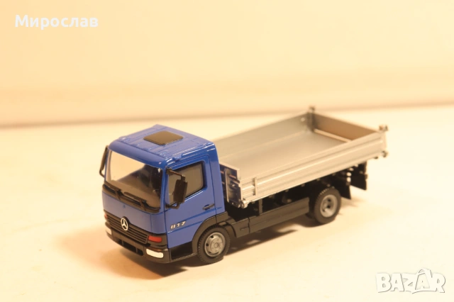 HERPA H0 1/87 MERCEDES ATEGO КАМИОН КОЛИЧКА МОДЕЛ, снимка 7 - Колекции - 54113887