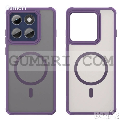 Хибриден Гръб "MagSafe" за Motorola Edge 60 Pro, снимка 7 - Калъфи, кейсове - 53259254