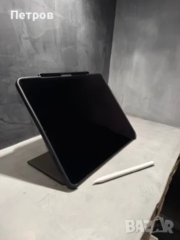 КАТО ЧИСТО НОВ Ipad Pro 12.9” + Apple Pencil + Case, снимка 7 - Таблети - 56079692