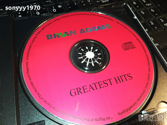 BRAYAN ADAMS CD 0703240856, снимка 2 - CD дискове - 44648066