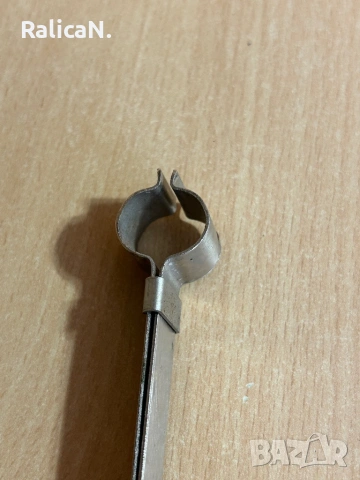 Стара-ретро щипка за епруветки, снимка 3 - Антикварни и старинни предмети - 53090276