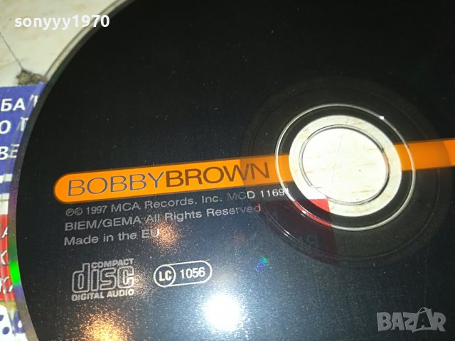 BOBBY BROWN CD 0202231143, снимка 3 - CD дискове - 39525940