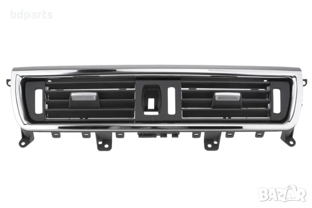 Централен преден въздуховод, BMW 5 F10/F11, Хром, снимка 3 - Части - 56142845