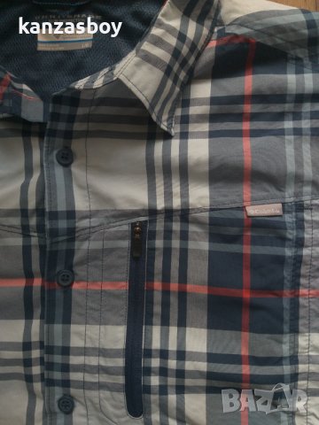 Columbia Silver Ridge Plaid Short Sleeve Shirt - страхотна мъжка риза, снимка 6 - Ризи - 37146994