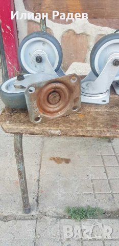 Транспортни колела с планка 100х80мм, снимка 2 - Индустриална техника - 29712012